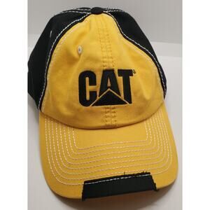 Caterpillar CAT Workwear Outdoor Construction Ball Cap Hat Adjustable NWOT
